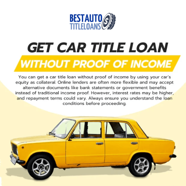 Car Title Loan Without Proof of Income in Newark